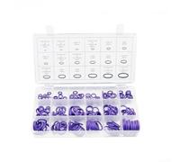 Automotive AC Compressor Seal O Ring Set 270 pezzi con 18 misure, materiale in gomma per una tenuta affidabile contro olio e calore, viene fornito con custodia in plastica (viola, 270 pezzi)