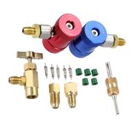 Automotive AC Refrigerant Adapter - R1234YF Adjustable Quick Connector