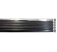Automotive Authority - Modanatura cromata di ricambio per pick-up Chevy GMC Tahoe Suburban Silverado 1988-1998, 6,3 cm (mezzo rotolo - 406,4 cm)