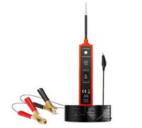Automotive Circuit Tester, Power Circuit Probe Tester, Car Electrical System Tool, Lightweight Short Finder, Voltage Analyst for Cars, Indoor, Travel, 26,5 x 9 x 4 cm