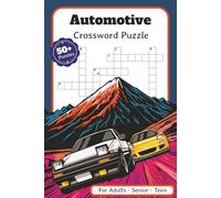 Automotive Crossword Puzzles: Crossword Puzzles with Easy to Read Print about Automotive, Cars, Truck part and More | 6x9 inches, 120 pages | 50+ ... Gift for Vacations, Holidays, and Relaxation