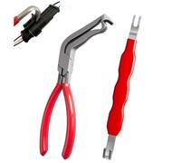 Automotive Electrical Terminal Connector Separator Removal Tool, Electrical Disconnect Pliers, Universal Multi Functional for Most Vehicles Perfect for Auto Wiring Repair (2SET-1)