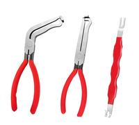 Automotive Electrical Terminal Connector Separator Removal Tool, Universal Plug Connector Remover for Cars,Double Ended Design Electrical Terminal Remover Puller for Most Vehicles,hand tools (3PCS)