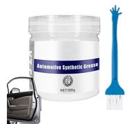 Automotive Grease, High Temp Lubricant Paste, Noise Reduction Lube Oil, Multi Purpose Anti Wear Grease, Smooth Performance Formula, 100g Tube, for Garage Door Hinge Rail Lock Handle Truck Vehicle