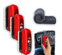 Automotive Oil Film Cleaning Brush, Detergente per pellicole oleose per vetri auto, Glass Coating for Windshield, With One Glass Cleaning Board, Car Glass Oil Film Cleaning Brush (3PCS)