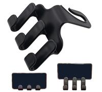 Automotive Purse Organizer For Vehicle Bag Phone Headrest Backseat Travel Organization | Car Headrest Hook,Triple Car Seat Back Storage Hook | Multifunctional Automotive Purse Hanger