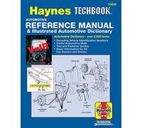 Automotive Reference Manual & Illustrated Automotive Dictionary
