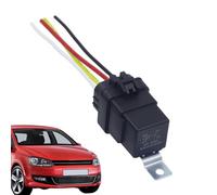 Automotive Relay - 12V 24V Heavy Duty Pigtail, Waterproof 4 5 Pin Replacement, High Capacity Power Switch, Sealed Terminal Socket | Universal Vehicle Control, Wipers, Central Locking, LED Lights, Fog