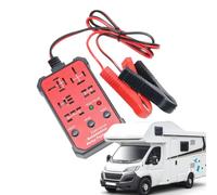 Automotive Relay Tester - Metal ABS Material 11.5x7.2x2.6cm Wireless Diagnostic Tool - 12V 24V Relay Testing Device With Indicator Light - For Car Electrical Inspection And Repair