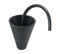 Automotive Smog Machine Cone Adapter, Smog Test Plug Connector, Compact Rubber Seal with Leak Proof Fit, General Compatibility, Ideal for Vehicle Maintenance Use, Color Black