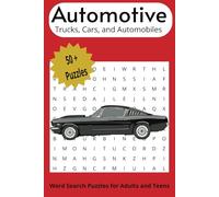Automotive Trucks Cars and Automobiles Word Search Puzzle: Car word search puzzle | All things motor vehicles word find | easy to read print word search | 6 x 9 inches | Great gift for any car lover