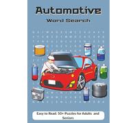 Automotive Word Search: Car Truck Vehicles Puzzle