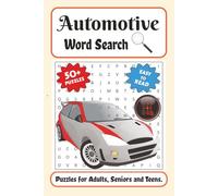 Automotive Word Search Puzzle Book: Word Searches with Easy to Read Print about Automotive, Cars, Mechanic and More | 6x9 inches, 110 pages | 50+ ... Gift for Vacations, Holidays and Free Times