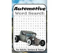 Automotive Word Search Puzzle Book: Word Searches with Easy to Read Print about Automotive History, Auto Tools, Automotive Parts, and More | 6x9 ... Gift for Vacations, Holidays and Free Times