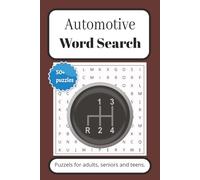 Automotive Word Search Puzzle Book: Word Searches with Easy to Read Print about Motorvehicle, Car themed, Auto realted, Classic Cars, Auto Parts, ... Gift for Vacations, Holidays and Free Times