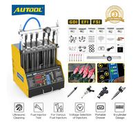 AUTOOL CT400 GDI TSI Macchina per la Pulizia dell'iniettore Detergente Panello