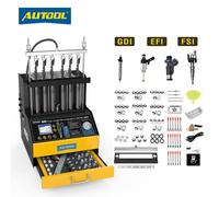 AUTOOL CT500 Macchina per la Pulizia dell'iniettore Detergente Panello 6cilindri