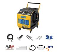 AUTOOL HTS708 Mini Macchina per la Pulizia del Ghiaccio Secco per Tutti i Tipi di apparecchiature con Pannello di Controllo della Pressione Regolabile (Standard Europeo)