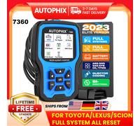 AUTOPHIX 7360 Strumento diagnostico del sistema completo Scanner OBD2 con olio ETC BMS EPB TPMS ABS Tutti i servizi di ripristino per Toyota/Lexus/Scion 7360 for Toyota