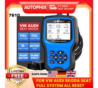 AUTOPHIX 7610 Strumento diagnostico del sistema completo Tutte le funzioni Scanner OBD2 con registrazione della batteria Solo adatto per VW Audi Skoda Seat 7610 for VW