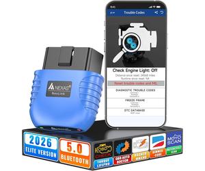 AUTOPHIX Nexlink OBD2 Bluetooth 5.0 Adattatore per iOS & Android & Windows