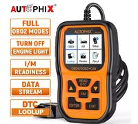 Autophix OM126P Dispositivo diagnostico OBD2 per auto professionale Lettore di errori per scanner per auto Controlla la luce del motore per tutte le auto OBDII dopo OM126P