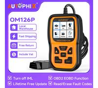 Autophix OM126P EOBD OBD2 lettore di codici Live Data Stream DTC Lookup strumento diagnostico per Auto Scanner OBD2 automatico
