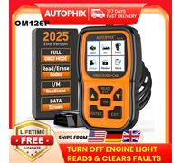 AUTOPHIX OM126P Lettore di codici per veicoli scanner OBD2 per controllare lo scanner per auto con luce del motore per la lettura dei dati dal vivo diagnostici automobilistici OM126P