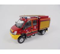 - Autopompa 1/43 Iveco Daily 4x4 GIMAEX - Veicolo Leggero per Pompieri Hachette CPL36