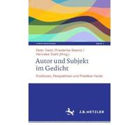 Autor und Subjekt im Gedicht (Copertina rigida)