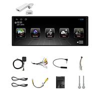 Autoradio 1 DIN 6.9 Pollici Multimedia Autoradio Stereo Video Touch Screen Lettore MP5 GPS Bluetooth IPS Android 8.1 RAM 1+16G WiFi con Modulo Carplayer
