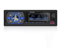 Autoradio 1 Din Bluetooth Autoradio con Vivavoce Bluetooth FM Radio/BT/USB/TF/Aux in/RCA/40EQ/7 colori/APP Individua l'auto MP3 Player con Telecomando Ricevitore Auto Radio Stereo Carica Rapida