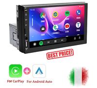 Autoradio 1-DIN Con 7" Schermo Touch Apple CarPlay Android Auto USB Bluetooth IT