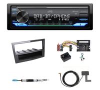 Autoradio 1-DIN JVC per Opel Astra H con DAB+ Bluetooth USB AUX