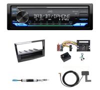 Autoradio 1-DIN JVC per Opel Corsa D 2006-2014 con DAB+