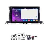 Autoradio 2 Din 9 Pollici Hd Touch Screen Navigazione Gps Car Stereo Per Toyota Highlander 2014-2018 Collega E Usa Support Controllo Del Volante Chiamate in Vivavoc,HM601