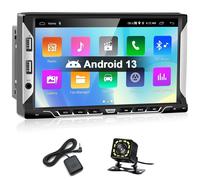 Autoradio 2 Din Android con Navigazione GPS e Bluetooth Display Radio Stereo