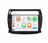 Autoradio 2 Din Bluetooth per Citroen C4 LA LC C-TriompheC-Quatre 2004-2014 Bluetooth, Ips Touchscreen Radio con Siri/Vocale/Gps Navigazione/Musica Online/Mirror Link, 8 Nucleo 6G+128G