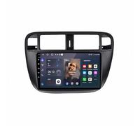 Autoradio 2 Din Bluetooth per Honda Civic 1995-2001 Bluetooth, Ips Touchscreen Radio con Siri/Vocale/Gps Navigazione/Musica Online/Mirror Link, 4 Nucleo 1G+32G