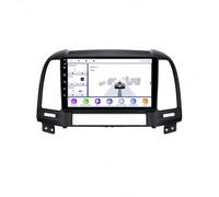 Autoradio 2 Din Bluetooth per Hyundai Sante Fe 2 2006-2012 Wireless Carplay Android Auto Stereo Auto Bluetooth Ips con Pantalla Táctil con Gps, 8 Nucleo 6G+128G