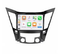 Autoradio 2 Din Bluetooth per Hyundai Sonata 2010-2015 Bluetooth, Ips Touchscreen Radio con Siri/Vocale/Gps Navigazione/Musica Online/Mirror Link, 4 Nucleo 1G+32G