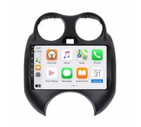 Autoradio 2 Din Bluetooth per Nissan Sunny Versa c17 2010-2014 Schermo Touch Portatile Wireless di Backup con Bluetooth Wifi, Controllo Vocale, Aux, Mirror, 4 Nucleo 1G+32G