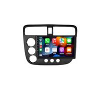 Autoradio 2 Din Carplay Stereo per Honda Civic 2001-2006 Android 15 9 Inches Schermo per Auto Touch Screen Steering Wheel Controls Per, 8Core 8G+256G