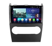 Autoradio 2 Din Carplay Stereo per Mercedes Benz B200 A B clase 2009-2012 Android 15 9 Inches Schermo per Auto Touch Screen Steering Wheel Controls Per, 8Core 4G+64G