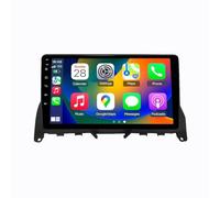 Autoradio 2 Din Carplay Stereo per Mercedes Benz C Class 3 W204 S204 2007-2010 9 Inches Android 15 Android Auto Display Steering Wheel Controls Per, 8 Core 8G+128G