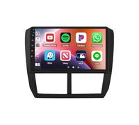 Autoradio 2 Din Carplay Stereo per Subaru Forester 3 SH Impreza 2007-2013 Android 15 9 Inches Schermo per Auto Touch Screen Steering Wheel Controls Per, 8 Core 4G+64G