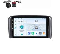 Autoradio 2 DIN da 9 pollici per Volvo S80 (1998-2006) con Android 12, navigazione integrata, Plug and Play, compatibile con CarPlay, Android Auto, DVR, DAB, controllo vocale - TT-M4 Color
