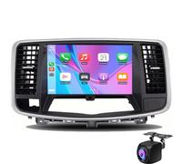 Autoradio 2 DIN Per Nis-san Teana J32 2008-2013 Wireless Con CarPlay Android Auto Display Touchscreen Da 9 Pollici Bluetooth FM/AM RDS WiFi Navigazione GPS Comandi Al Volante E Eq(Color:8 Core 6+128G)