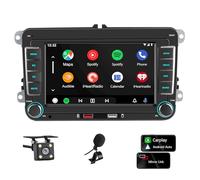Autoradio 2 DIN per Volkswagen Golf 5/6, Passat, Jetta E Altri Modelli, Con Display Da 7 Pollici, Carplay Wireless E Android Auto Integrato, Supporto Per Telecamera Retro E Radio FM