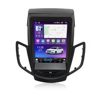 Autoradio 2 Din Radio car stereo per Ford Fiesta 2009- 2014 9 Pollici Touchscreen GPS Navigatore Bluetooth Lettore Comandi al volante USB auto radio carplay android auto ( Size : TS 9863 8-Core 2G+32G